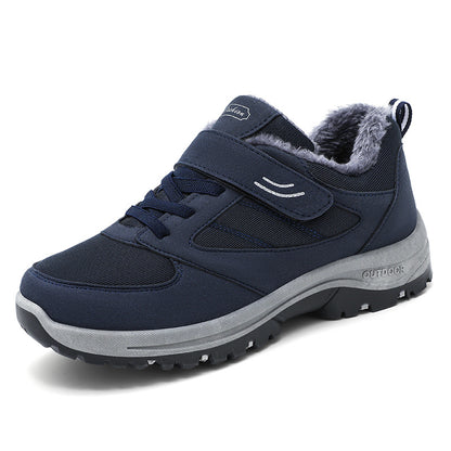 Winter Warm Cotton Boots | Men's & Women's Velcro Snow Boots