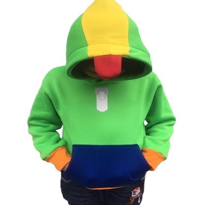 Children's Printed Sports Leisure Sweatshirt | Polyester Kids Pullover