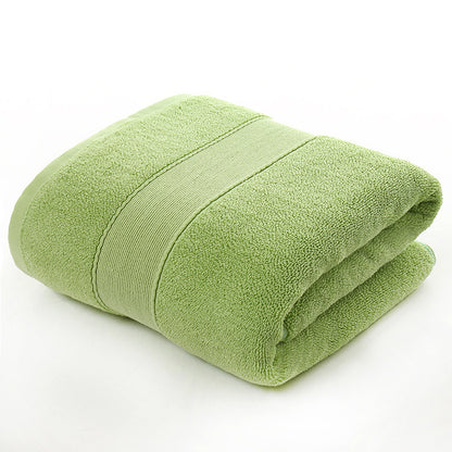 100% Cotton Thickened Plain Bath Towel 70x140cm