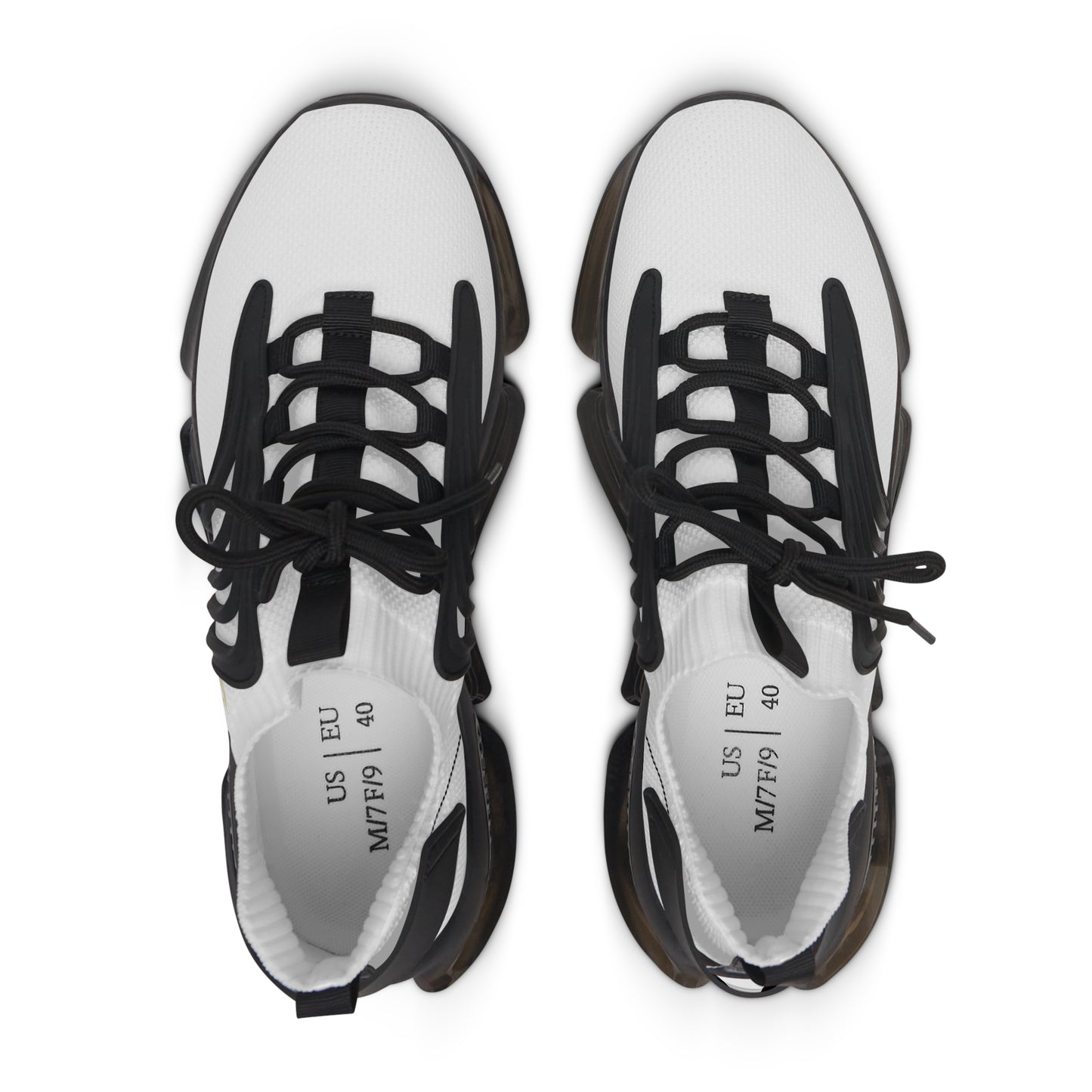 Women's Parker Square Mesh Sneakers – Lightweight Knit Athletic Shoes with Colour-Accent Sole