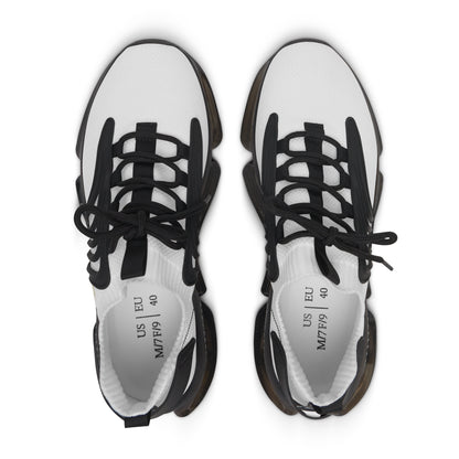 Women's Parker Square Mesh Sneakers – Lightweight Knit Athletic Shoes with Colour-Accent Sole