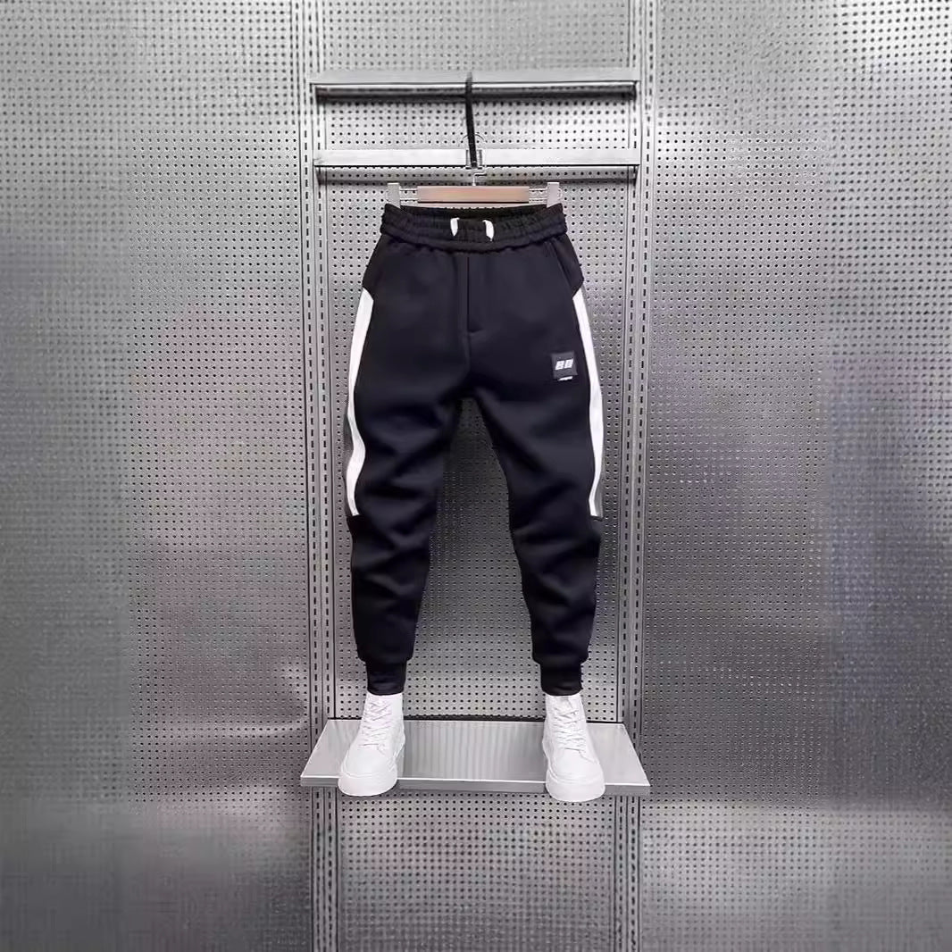 Men's Cropped 7/8 Jogger Pants – Ankle-Banded Drawstring