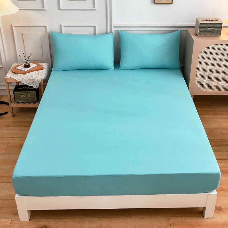 Polyester Fitted Sheet & Pillowcase | 15 Colours
