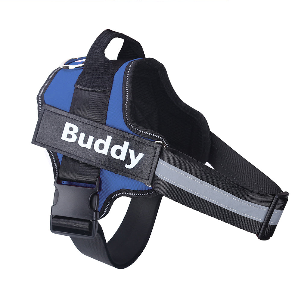 No-Pull Reflective Dog Harness | Adjustable Nylon Vest Puppy to XXL