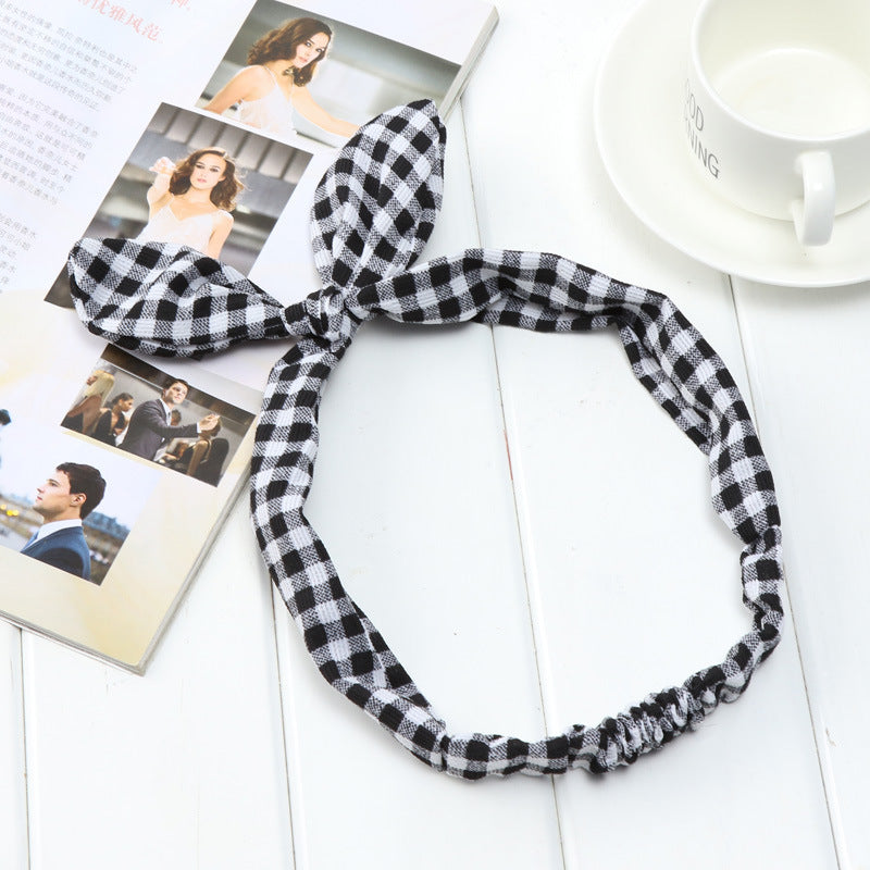 Bow & Bunny Ears Fabric Headband – 59 Styles
