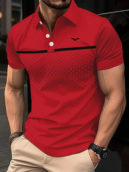 Men's Slim Fit Short Sleeve Polo Shirt | 7 Colours S-3XL