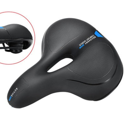 Shock Absorbing Bicycle Saddle – Spring & Spherical Suspension Seat Red, Green & Blue