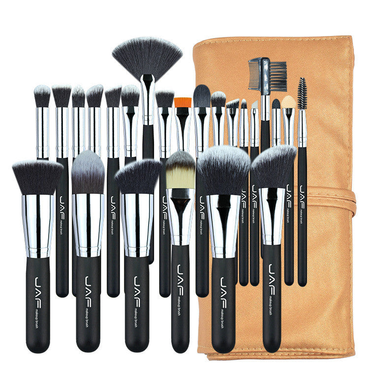 24-Piece Professional Makeup Brush Set – Complete Face & Eye Collection