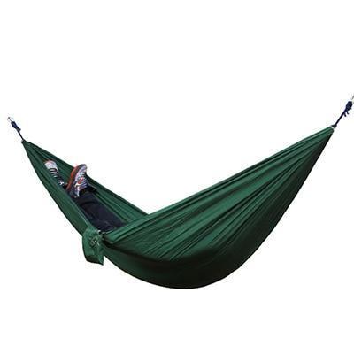 210T Parachute Nylon Camping Hammock – 270×140cm Lightweight Portable Hammock 30+ Colours