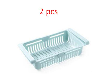 Stretchable Fridge Storage Basket Organiser