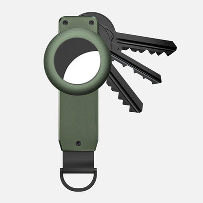 Minimalist Aluminium & Carbon Fibre Keychain