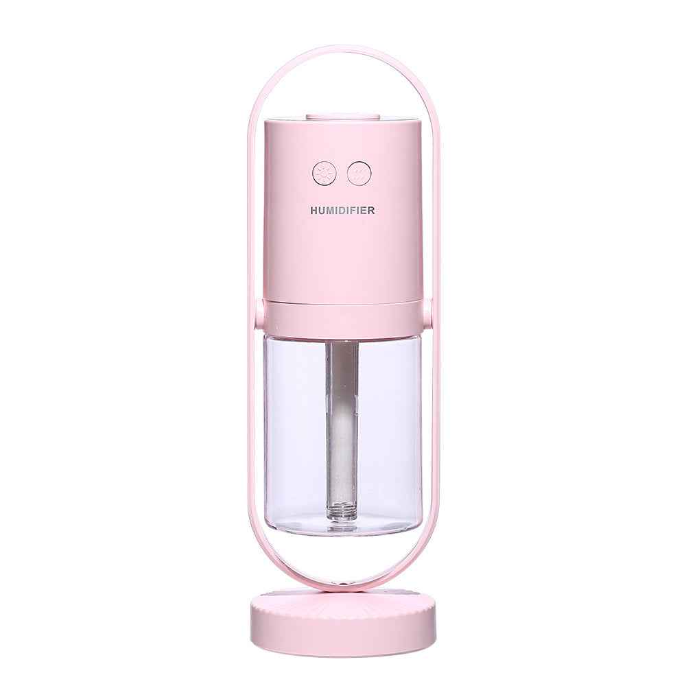 USB Air Humidifier with Projection Night Light – Portable Ultrasonic Mist Maker