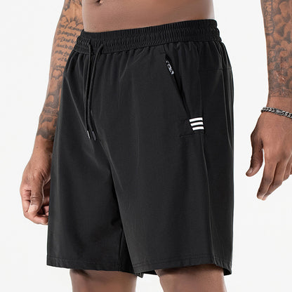 Men's Ice Silk Quick-Dry Sports Shorts