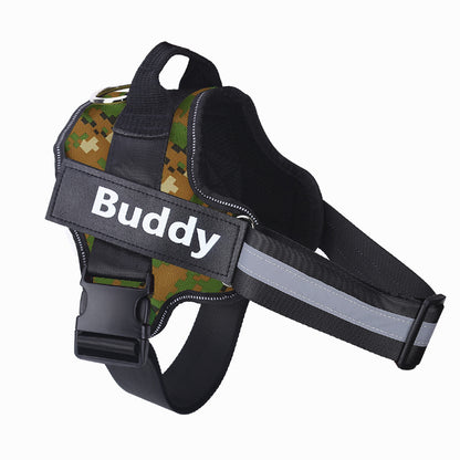 No-Pull Reflective Dog Harness | Adjustable Nylon Vest Puppy to XXL