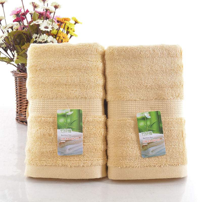 Bamboo Fibre Water Ripple Jacquard Face Towel 34x75cm