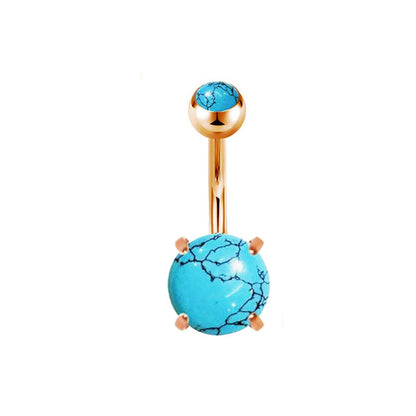 Stainless Steel Navel Stud – Belly Button Piercing Jewellery, 30 Styles