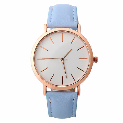Women's Slim Quartz Wristwatch | Simple Elegant Dress Watch in 8 Colours