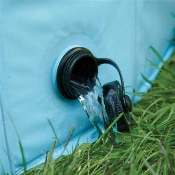 Foldable Dog Paddling Pool | No-Inflate PVC Collapsible Pool for Dogs