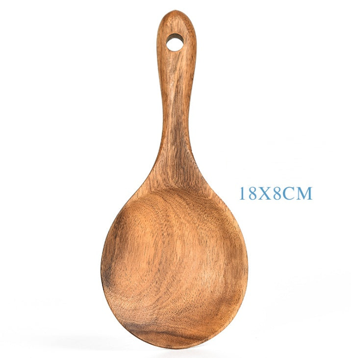 Natural Wood Kitchen Utensil Set | 2, 4, 7 & 8-Piece Sets