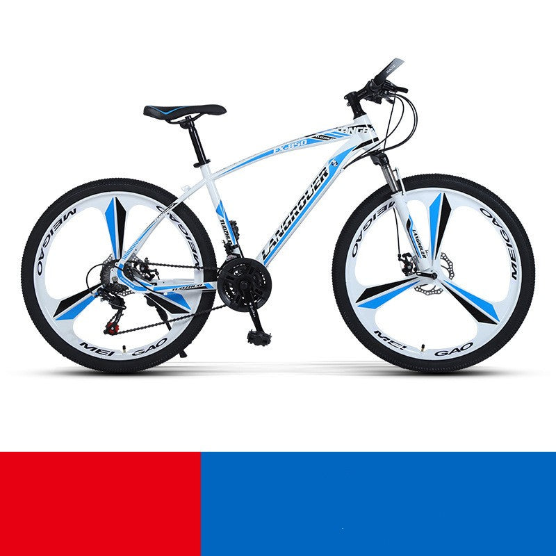 Mountain Bike – Carbon Steel Double Disc Brake Variable Speed Cross-Country