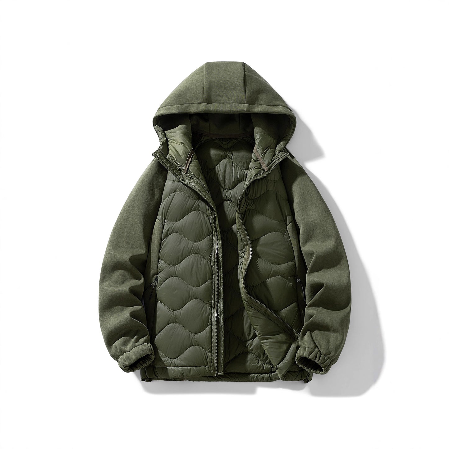 Unisex Extra-Thick Down Puffer Jacket – 4 Colours, Sizes M–4XL