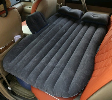 Inflatable Car Bed – Flocked, Universal 5-Seater Fit, 8 Colours