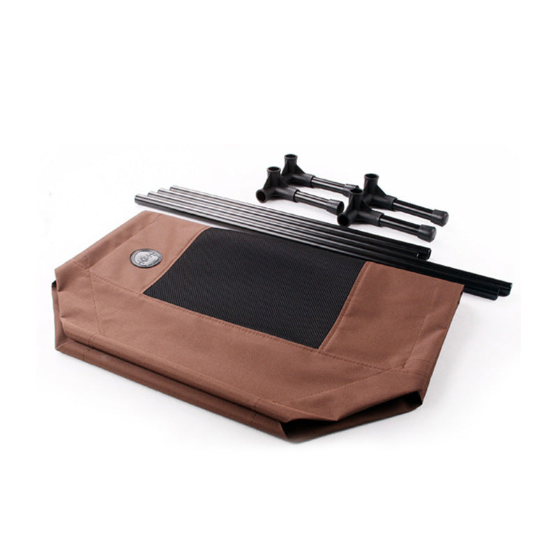 Elevated Pet Camp Bed – Oxford Cloth & Metal Frame | Moisture-Proof | Dogs & Cats | S, M & L