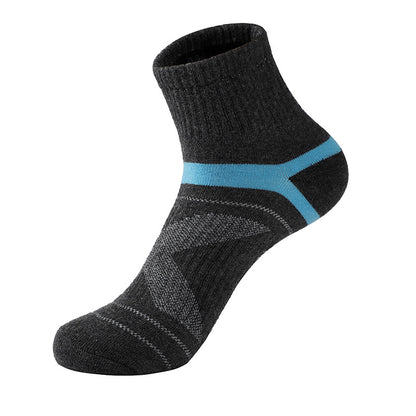 Men's Cotton Jacquard Sports Socks – Single, 3 & 5-Pair Packs