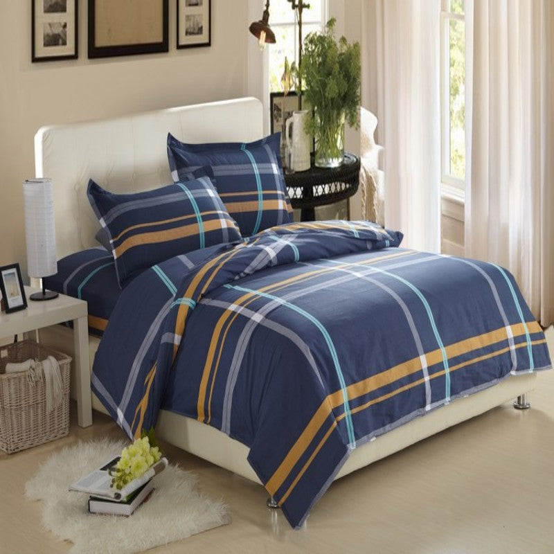 Cotton Four-Piece Bedding Set | Single to Super King & Beyond