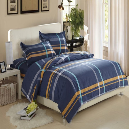 Cotton Four-Piece Bedding Set | Single to Super King & Beyond