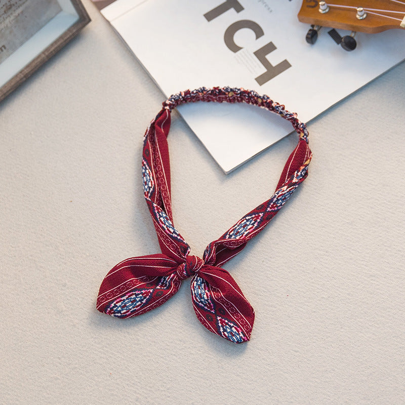 Bow & Bunny Ears Fabric Headband – 59 Styles