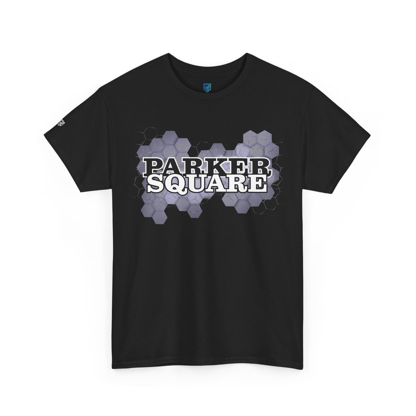 Parker Square T‑Shirt — Retro Campus Logo Tee