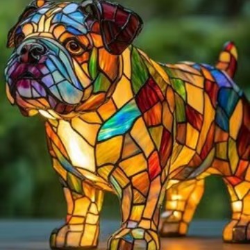Animal Resin Night Light | Dog, Cat & Owl Designs