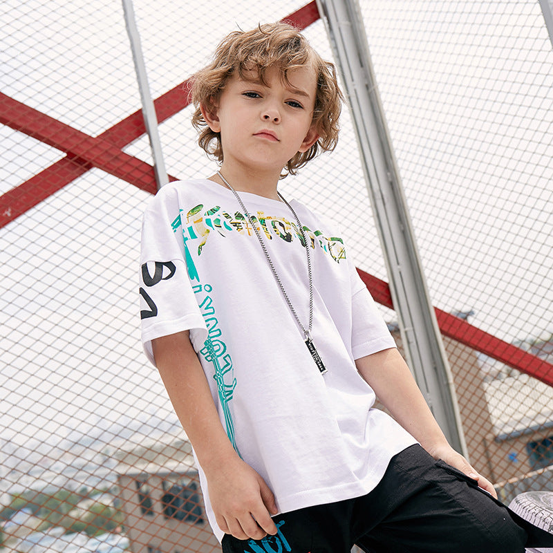 Children's Sports Print T-Shirt | Ages 6-12