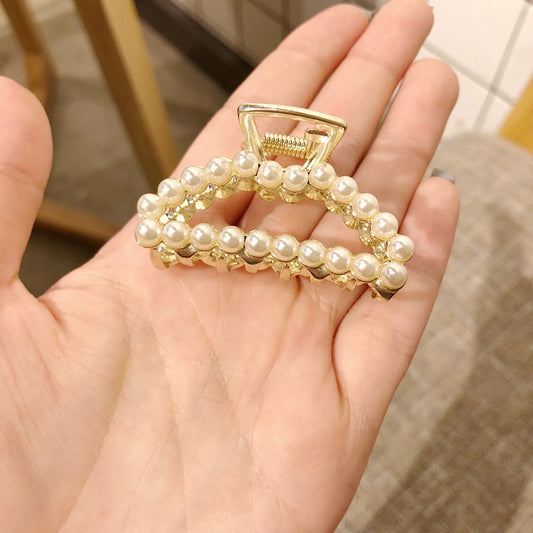 Luxury Pearl & Rhinestone Hair Grip – 4 Styles