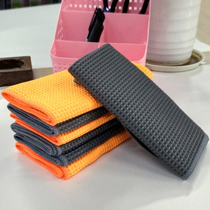 Microfibre Waffle Weave Car Wash Towel 40x40cm | Scratch-Free Detailing Cloth