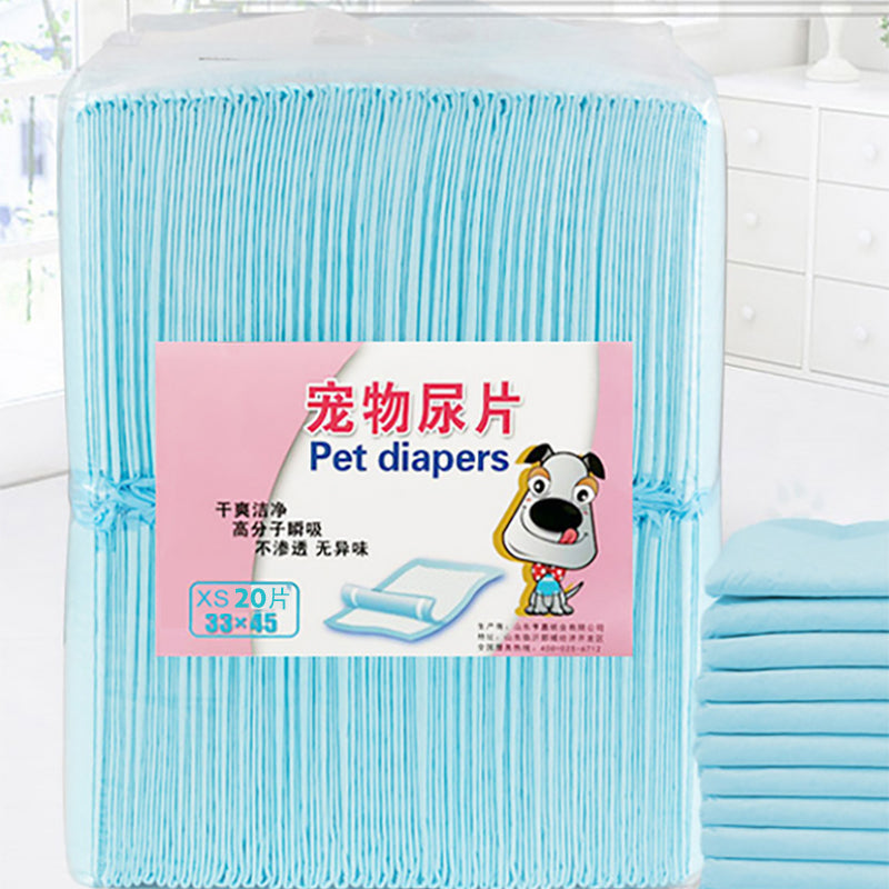 Disposable Absorbent Pet Training Pads – Puppy Pee Pads XS–XL