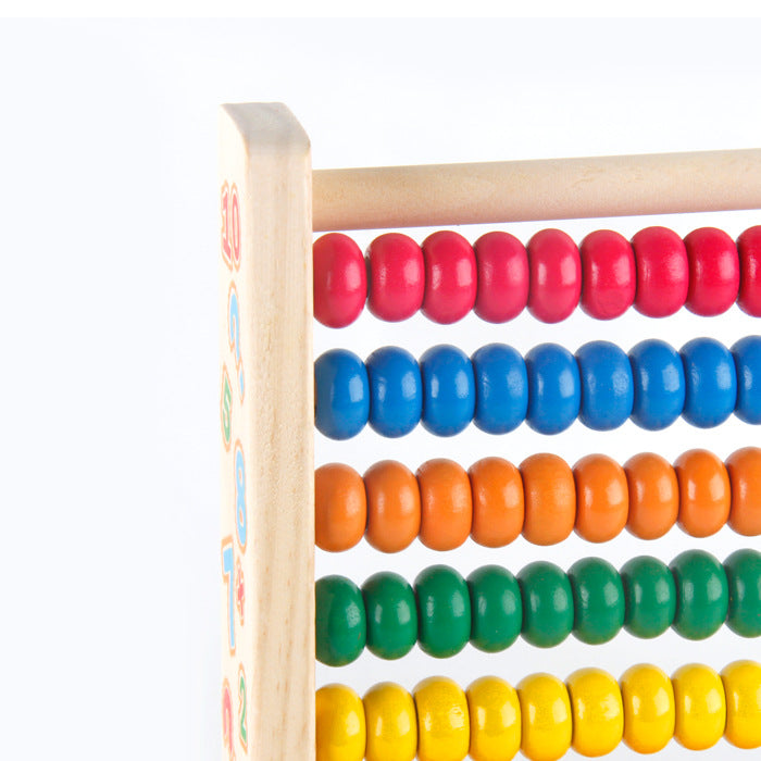 Wooden Maths Learning Frame Counting Abacus for Kids Ages 3+ - JParker Collections