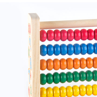 Wooden Maths Learning Frame Counting Abacus for Kids Ages 3+ - JParker Collections