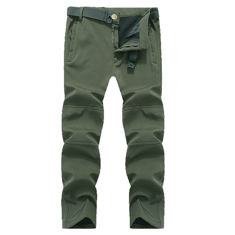 Men's Outdoor Softshell Trousers – Waterproof Hiking Pants