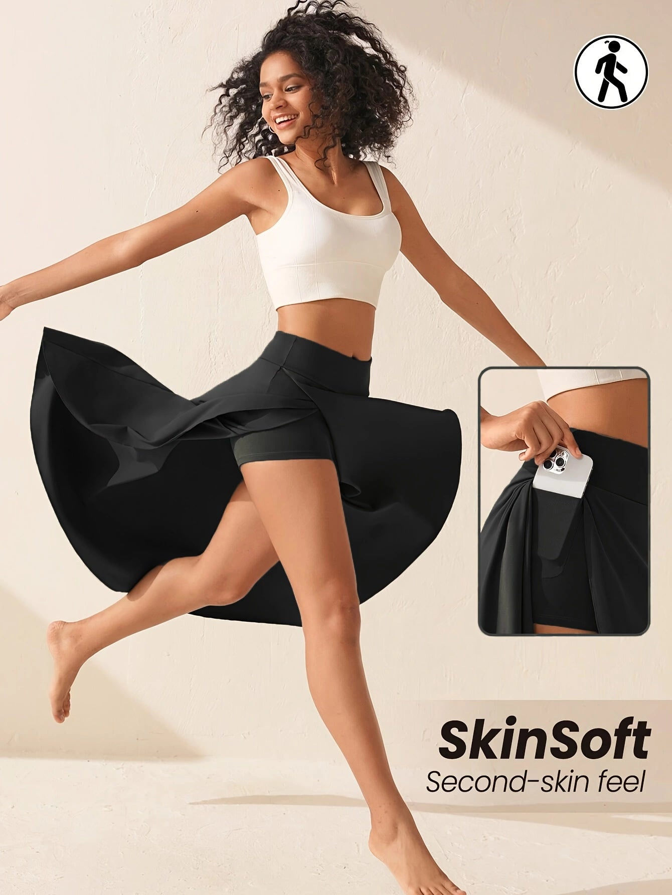 Women's Asymmetric Ruffle Trim Maxi Skirt