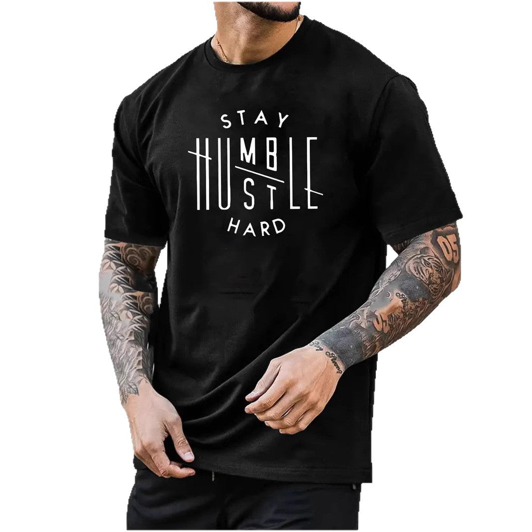 Men's Graphic Print T-Shirt – Loose Fit Pure Cotton | 10 Designs | Sizes S–3XL