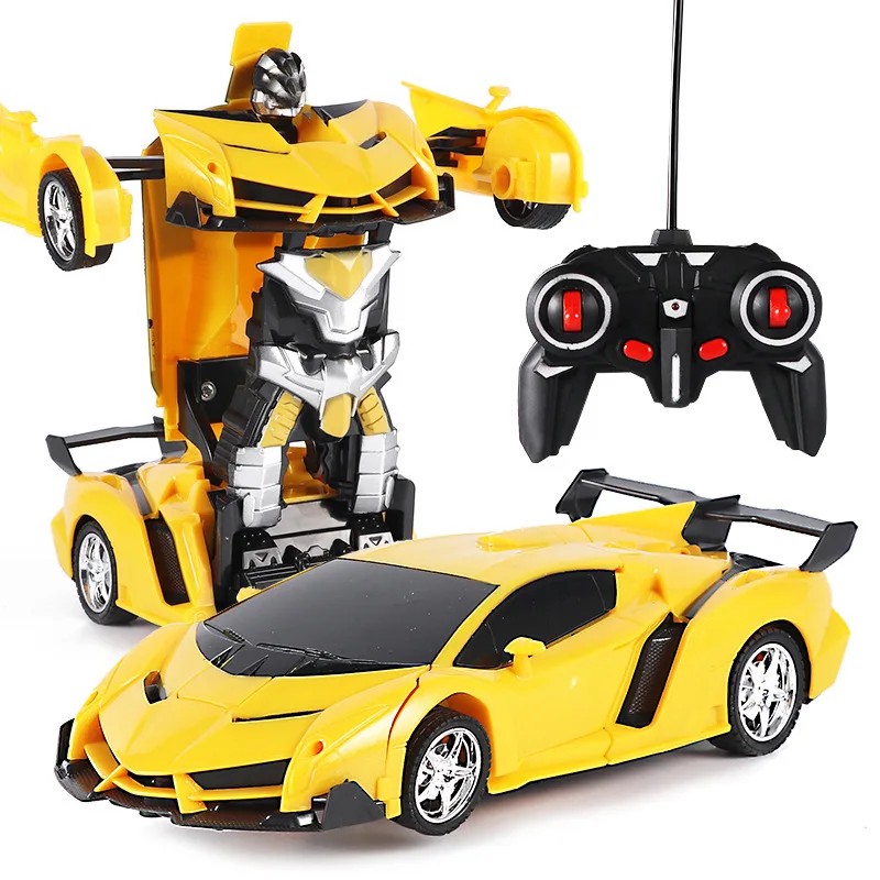One-Click Deformation RC Car – Transform & Drive with Lights