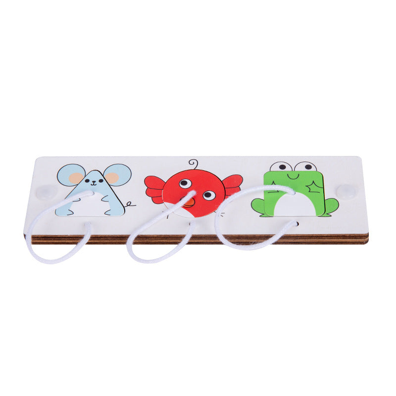 Montessori Wooden Busy Board Toy – Educational Activity Board, Ages 4–6