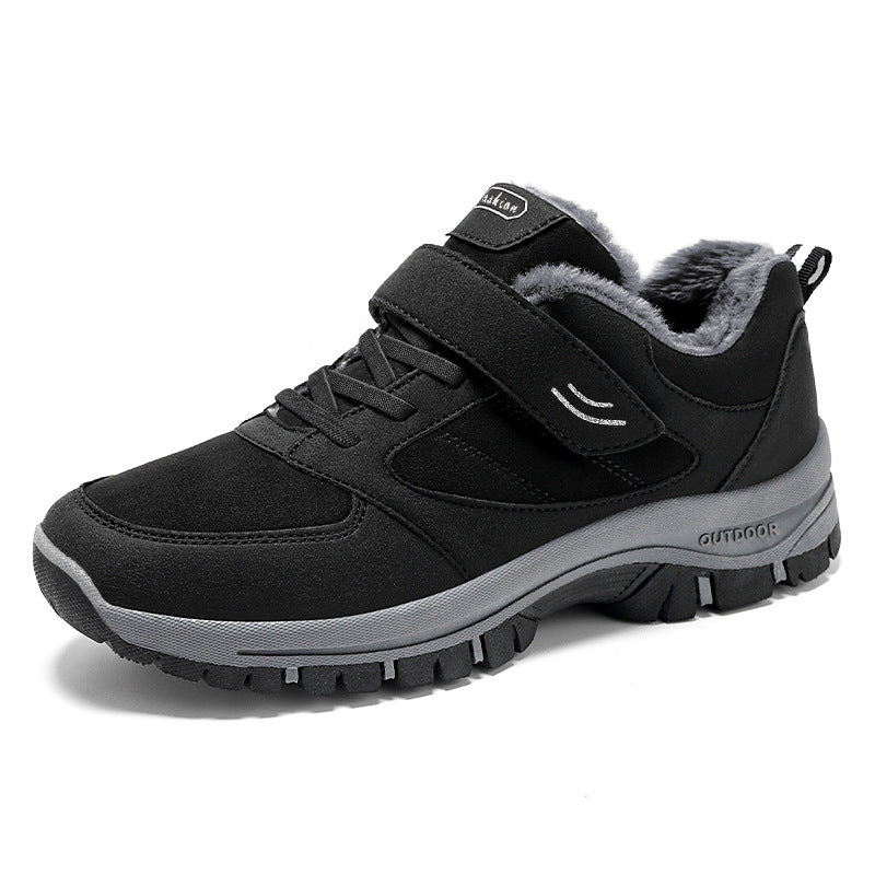 Winter Warm Cotton Boots | Men's & Women's Velcro Snow Boots