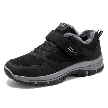 Winter Warm Cotton Boots | Men's & Women's Velcro Snow Boots