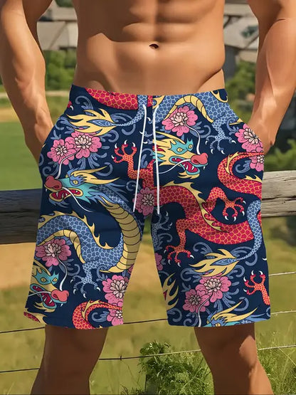 Men's Casual Printed Leisure Shorts