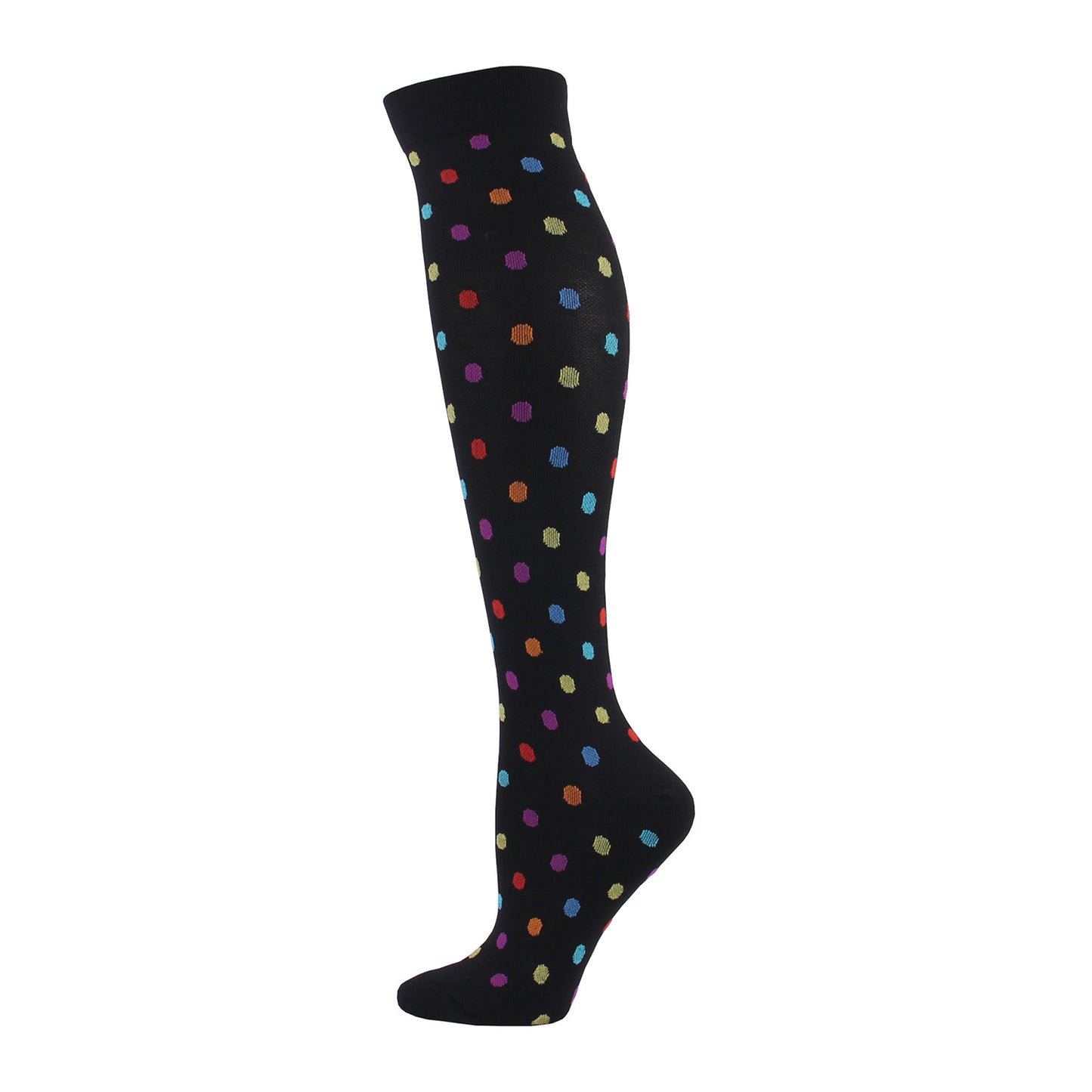 Nylon Novelty Pattern Calf Compression Socks 12 Designs S/M L/XL