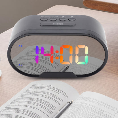 Large Screen Colour Display Desktop Alarm Clock