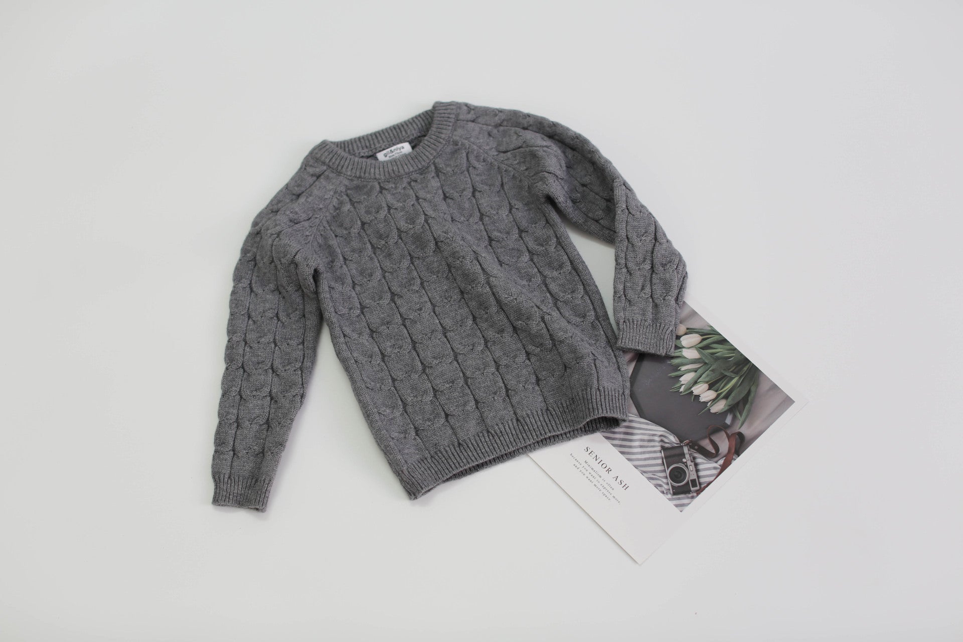 Children's Slim-Fit Knit Sweater – Toddler & Kids Pullover